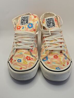 Vans Groovy Floral SK8-HI 38 Decon VR3 Sneaker Shoe Sz 6.5M / 8.5W Cottagecore